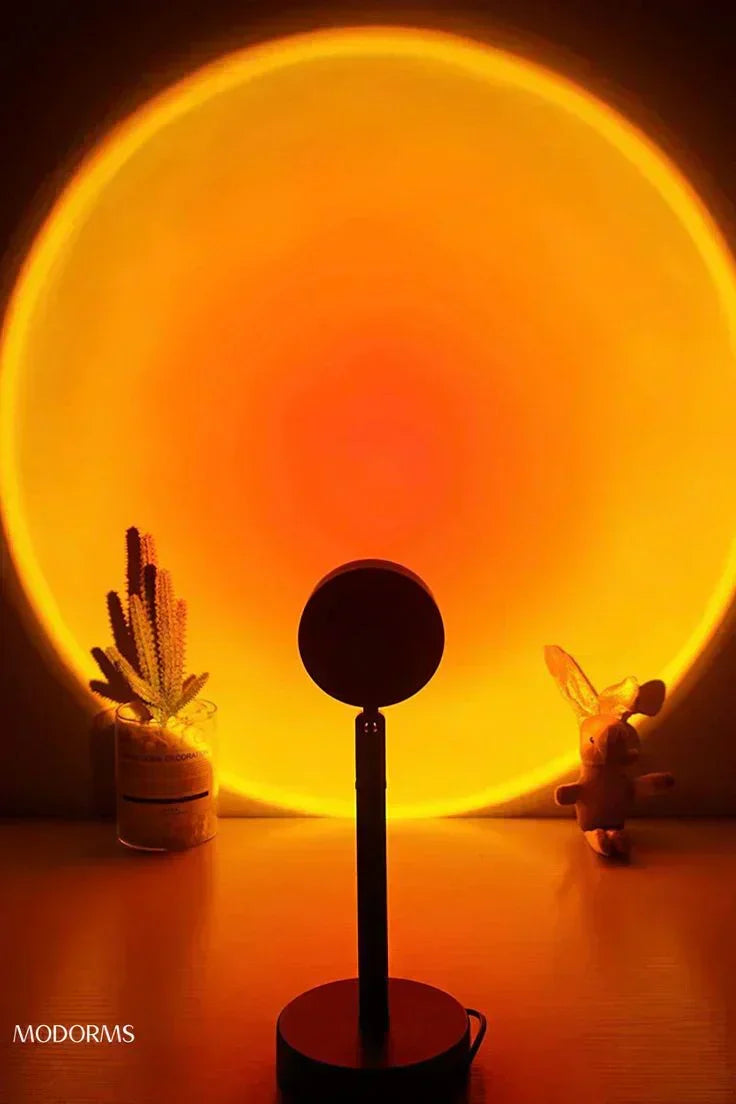Sunset Lamp Multi Color With Remote