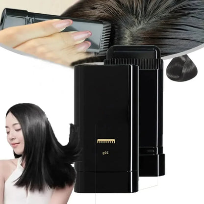 Hairdressing Wand Natural Black White Hair Covering Stick (Imported)